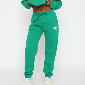 White Fox Boutique Offstage Sweatpants Amazon Green
